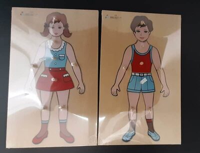 פאזל עץ גוף גודל 50 ס"מ <BR>בחר דגם