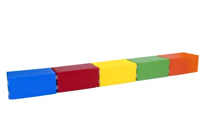 סט קוביות ישיבה שמשונית<BR> 5 יח 27*35*60 ס"מ