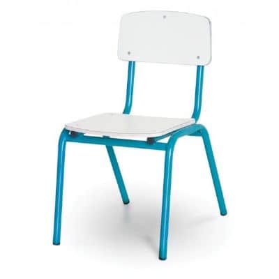 כיסא מתכת שמנת