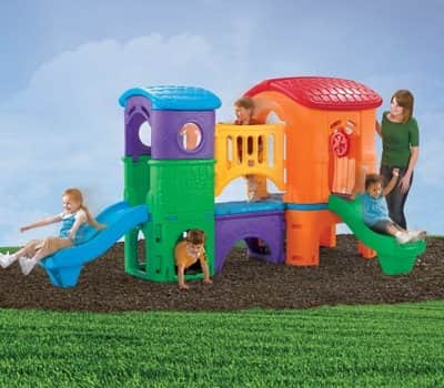 מתקן פעילות גשר צבעוני <BR>2 מגלשות