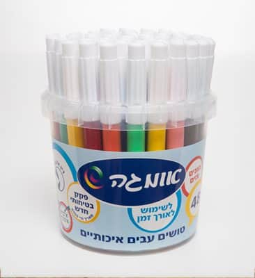 טושים עבים 48 יח' אומגה