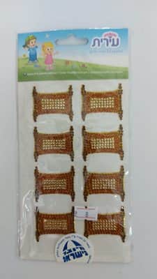 מדבקות אבני חן מגילת אסתר