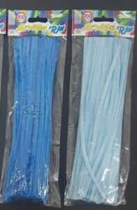 מנקה מקטרות כחול/תכלת<BR> 100 יח <BR> בחר צבע