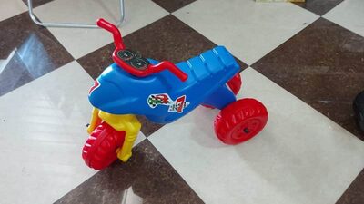 אופנוע 3 גלגלים אכותי <BR> בימבה אופניים קרוס