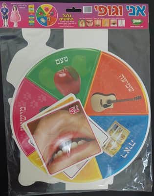 ערכת המחשה אני וגופי גלגל החושים