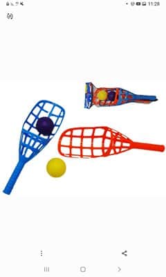 כפות ירח קלות ברשת+ 2 כדורים