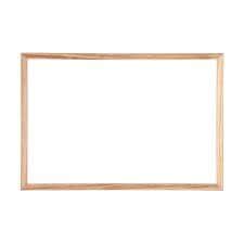 לוח מחיק מסגרת עץ 80X60