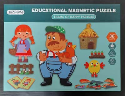 פאזל מגנטי 6 תמונות