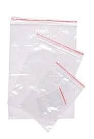 שקיות פס סגור 100 יח <BR> בחר גודל