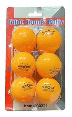 6 כדורי פינג פונג איכותיים