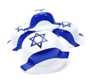 כובע פלסטיק ליום העצמאות