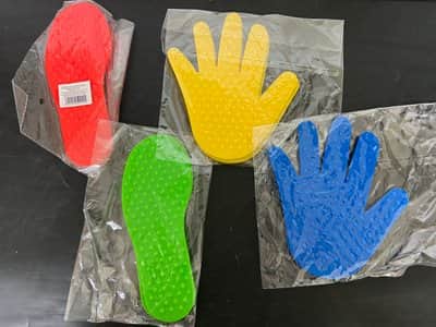 4 זוגות כפות ידיים/כפות רגליים סיליקון <BR> בחר דגם