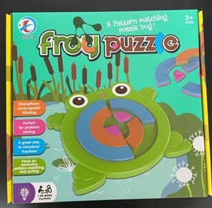 פאזל צפרדע כולל 40 דגמים