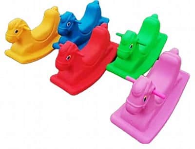 נדנדה יציקה סוס נמוך <BR> 68X43