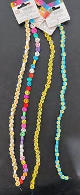 חרוזי סיליקון סמיילי <BR> 28 סמ