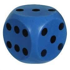 קוביית משחק ספוג <BR> 15X15X15