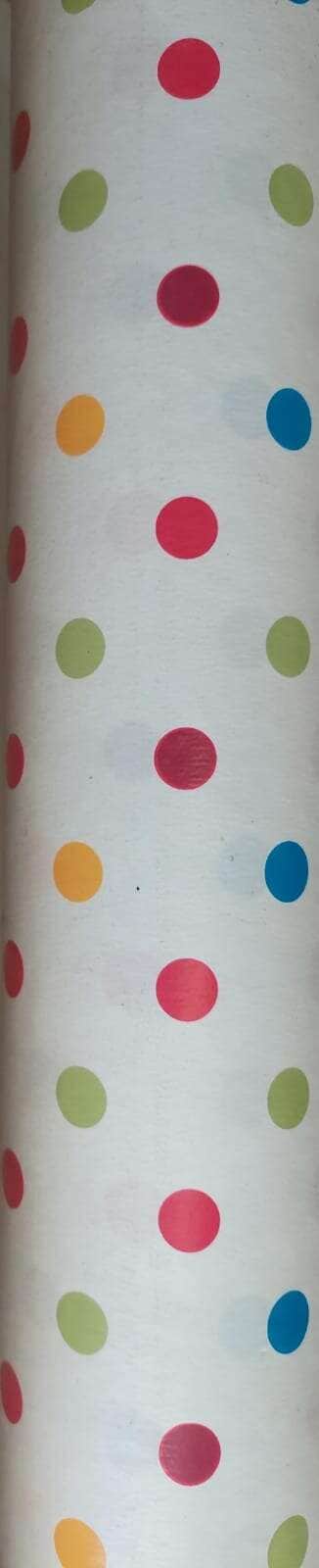 שעוונית עם נקודות צבעוניות <BR> רוחב 1.4