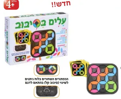 עלים בסיבוב