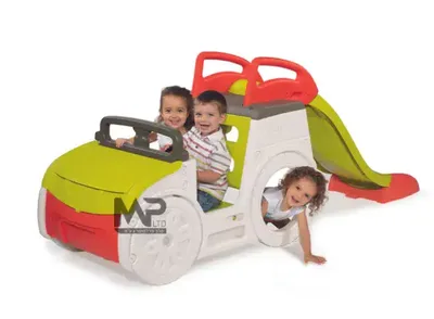 מתקן פעילות מכונית עם מגלשה <BR> 233X68X91 סמ