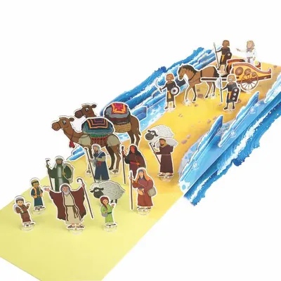 סיפורי התנ"ך בהמחשה למשחק- יציאת מצרים