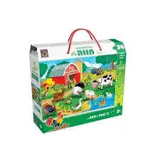 פאזל רצפה חווה 24 חלקים