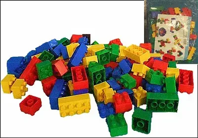 הרכבה לגו/דופלו 800 גרם