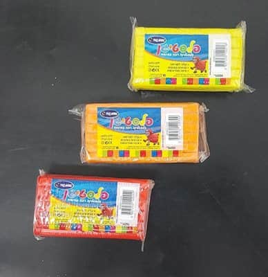 פלסטלינה צבעי האש<BR> 250 גר' <BR> בחר צבע