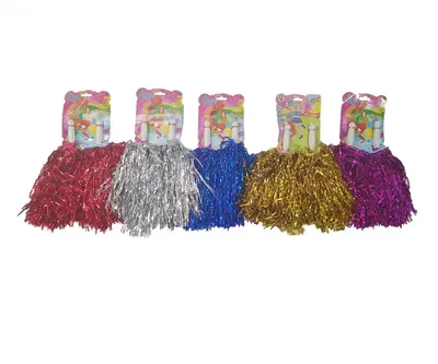 זוג מעודדות מטאלי <BR> בחר צבע