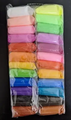 חימר קל 24 גוונים / קליי