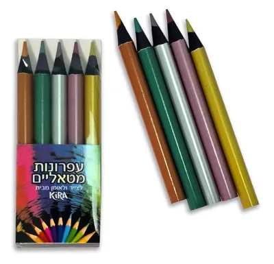 5 עפרונות מטאליים
