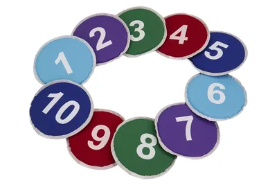 סט צלחות מעופפות<BR> 10 יח