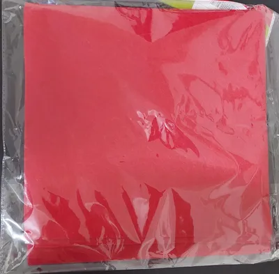 לבד 90X90 סמ אדום