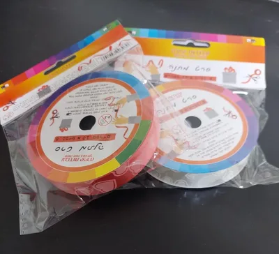 סרט מתנה מעוטר לבבות 10 מטר