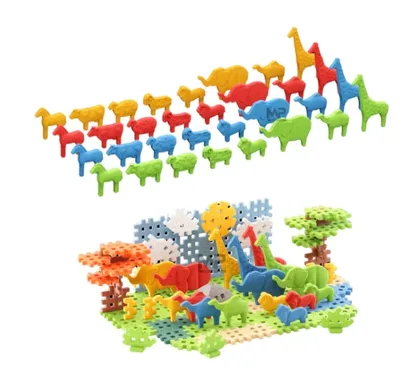 מיני וופל חיות רכות <BR> 32 חל