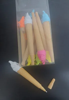 12 יח עט בצורת גלידה