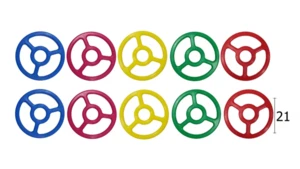 הגה 21 סמ עם חור