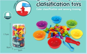 משחק מיון והתאמה עם פינצטה <BR> 36 חל <BR> בחר דגם