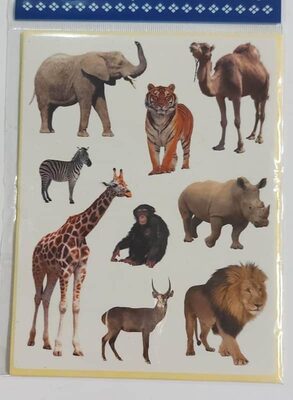 חיות בר גדולות<BR>10 דף