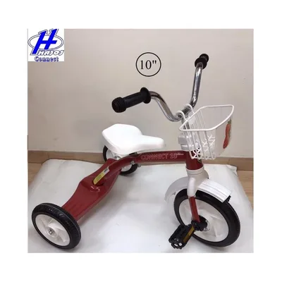 תלת אופן 10 אינץ עם סלסלה מקדימה