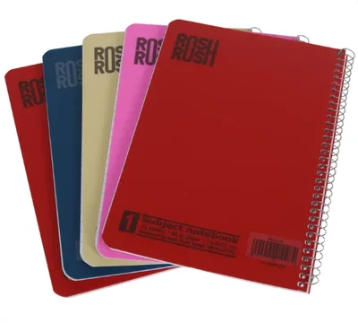 מחברת A5 ספירלה כריכה קשה <BR> 120 דף