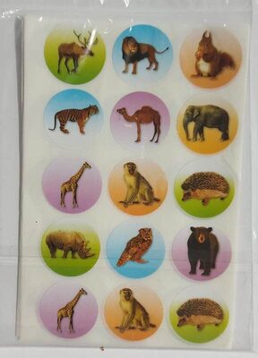 חיות בר בינוני<BR>10 דף