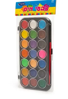 צבעי מים 21 גוונים