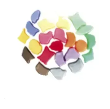אבני מוזאיקה גווני פנינה במגוון צורות <BBR> 200 גרם