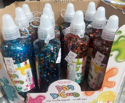 טוליפ דבק פייטים מטאלי במגוון צבעים <BR> 120 גרם