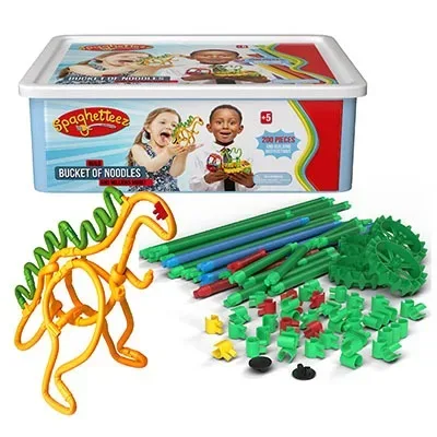 משחק הרכבה מוטות גמישים <BR> spaghetteez 200 חל