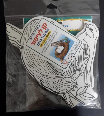 יצירה קן לציפור עם סול גרוס <BR> 36 יח