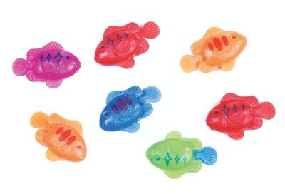 דגים מפלסטיק 20 יח