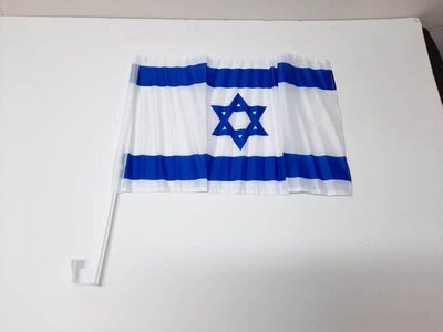 דגל לאוטו מבד 30X40