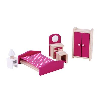 ריהוט לבית בובות - חדר שינה