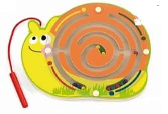 מבוך עץ מגנטי- חילזון VIGA